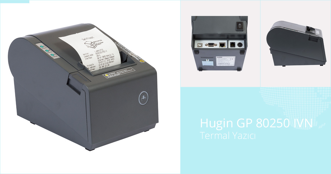 Hugin GP 80250 IVN Termal Fi Yazc