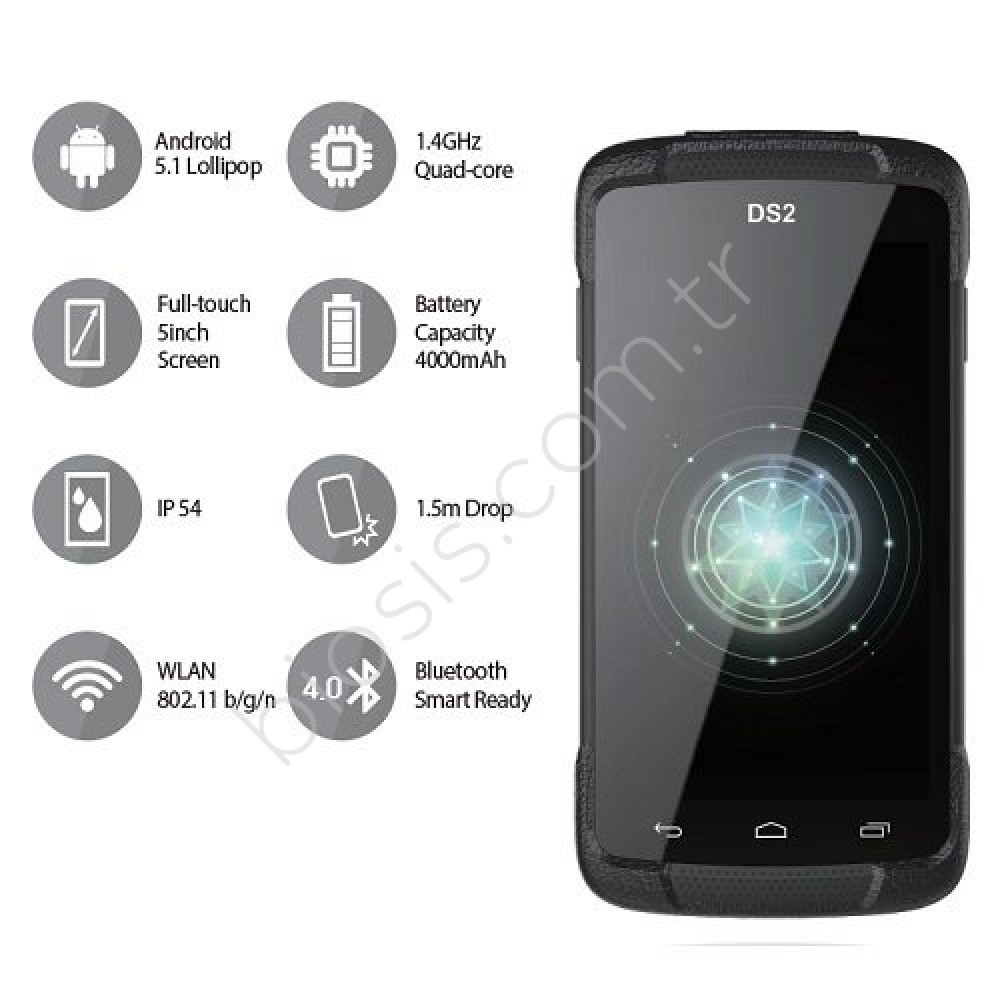 DSIC DS2 EL TERMİNALİ BARKOD OKUYUCULU